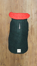 BLUE ATELIER GREEN BLUE CHECK COAT image 0