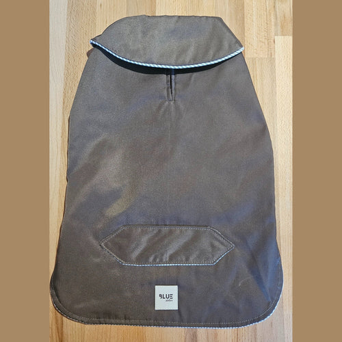 BLUE ATELIER BROWN SHOWERPROOF COAT image 0