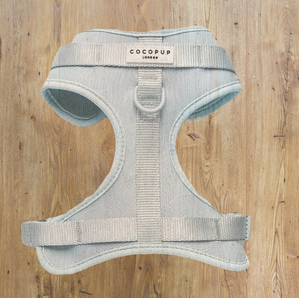 COCOPUP NAKD ADJUSTABLE NECK HARNESS  - BUBBLEGUMgum image 0