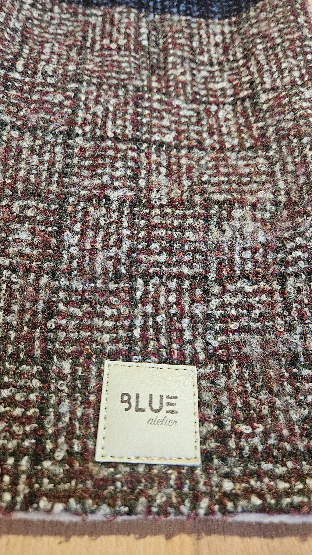 BLUE ATELIER COOPER TWEED COAT image 2