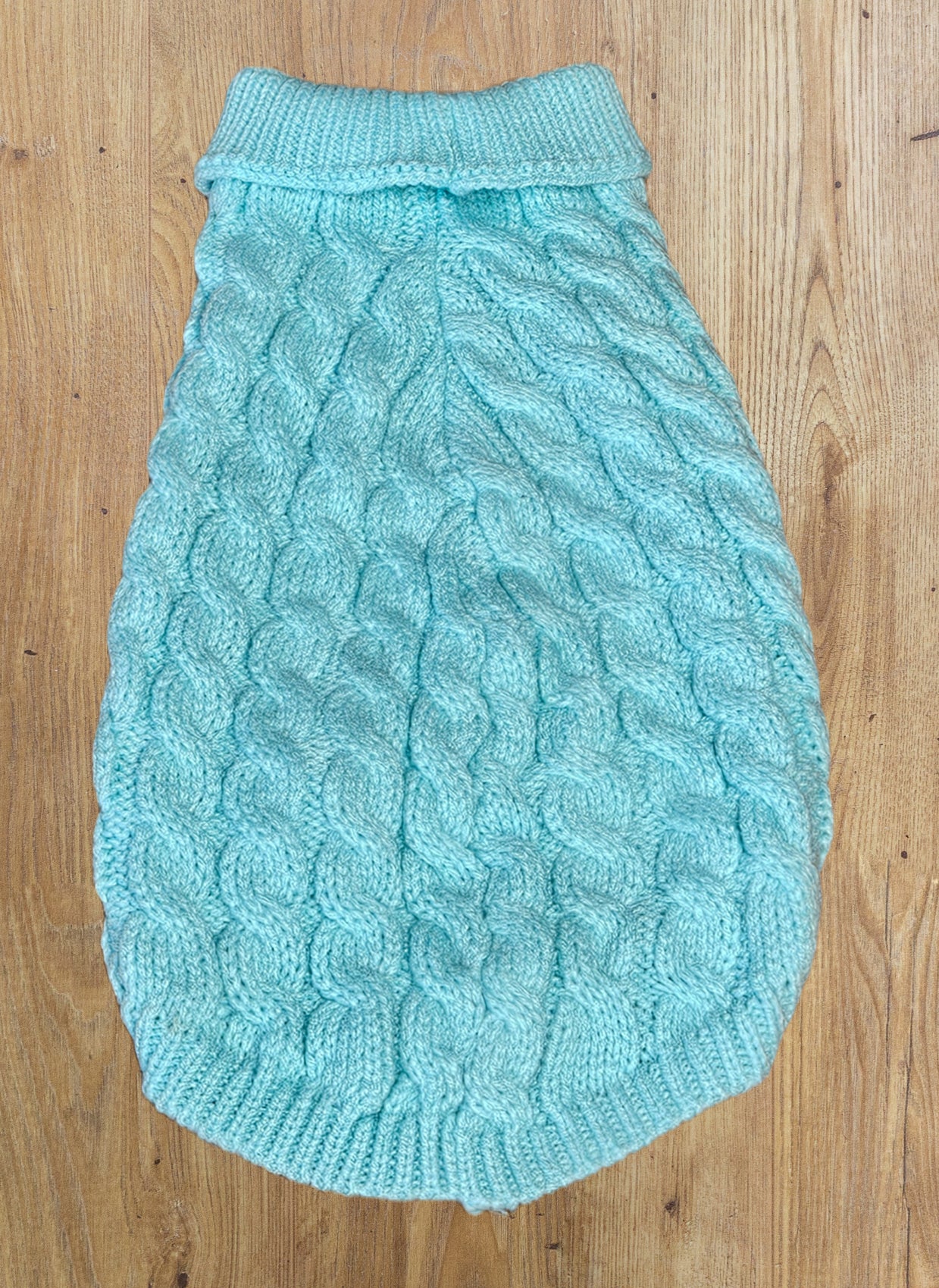 DACHSHUND TURQUOISE JUMPER image 0