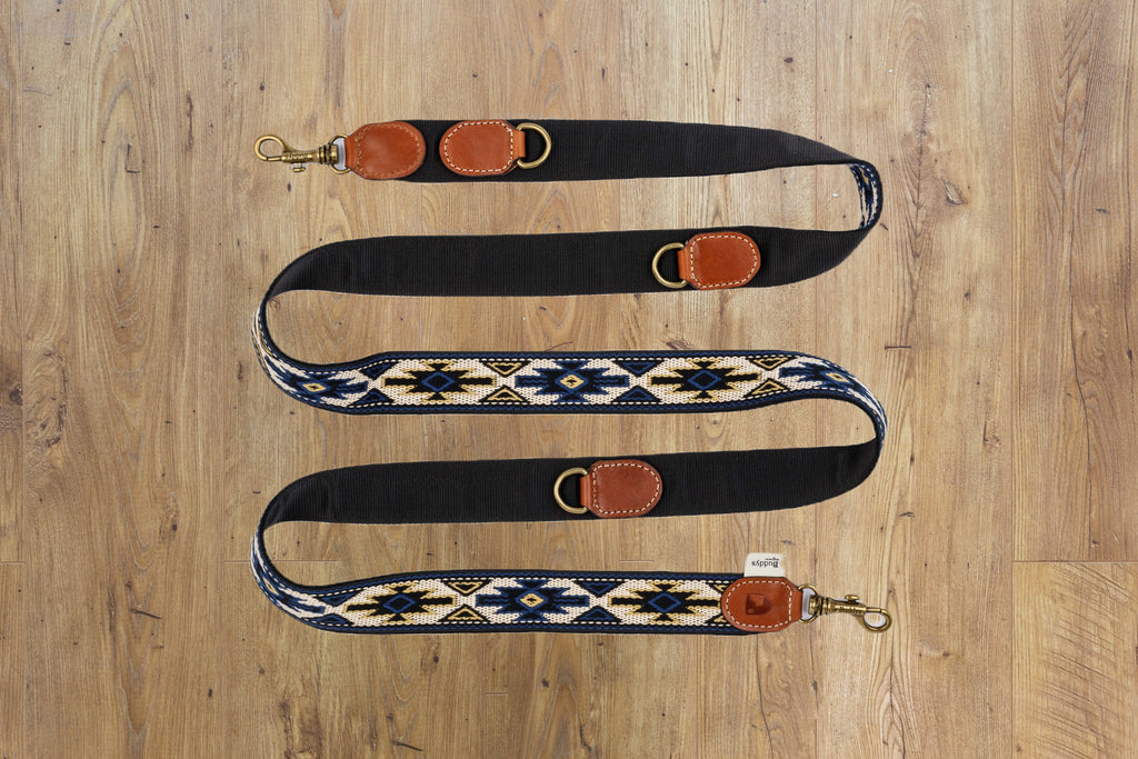 BUDDYS PEYOTE BLUE ADJUSTABLE LEAD image 1