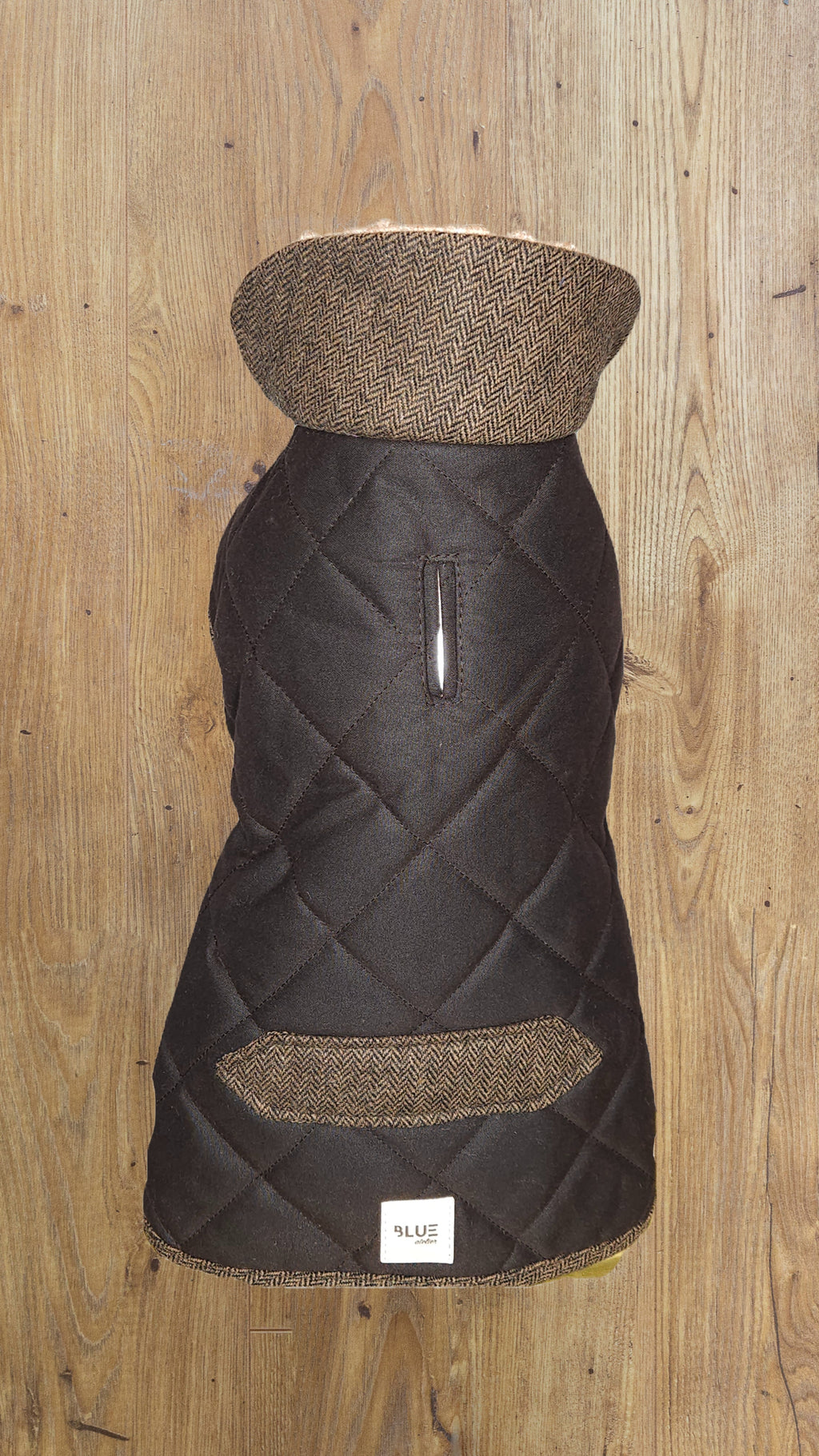 BLUE ATELIER BROWN WATERPROOF QUILTED COAT image 1