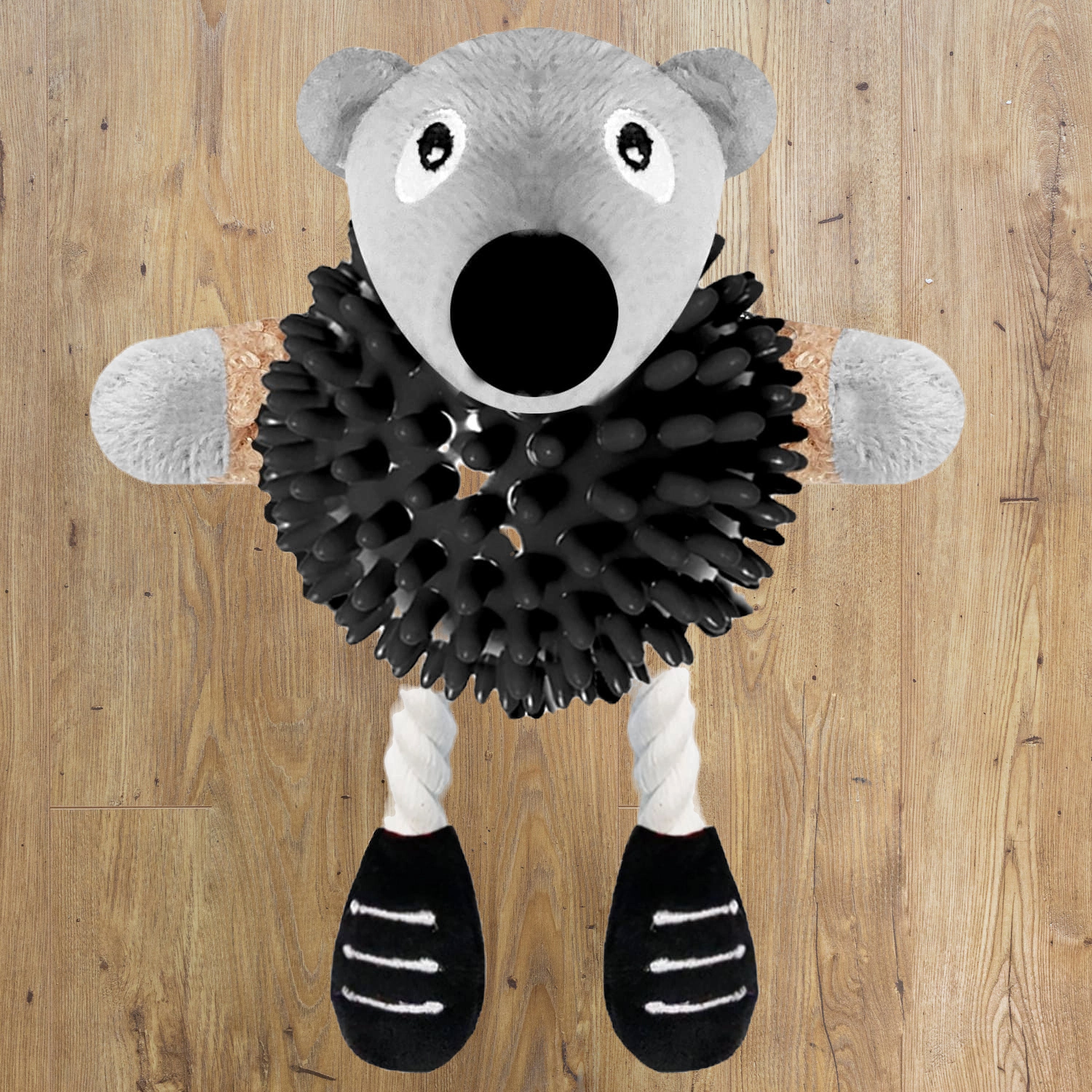 MILK AND PEPPER SOFT PLUSH TOY - HERRISON 17CM image 0