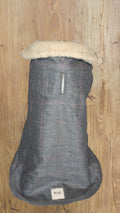 BLUE ATELIER GREY PINK CHECK COAT image 0