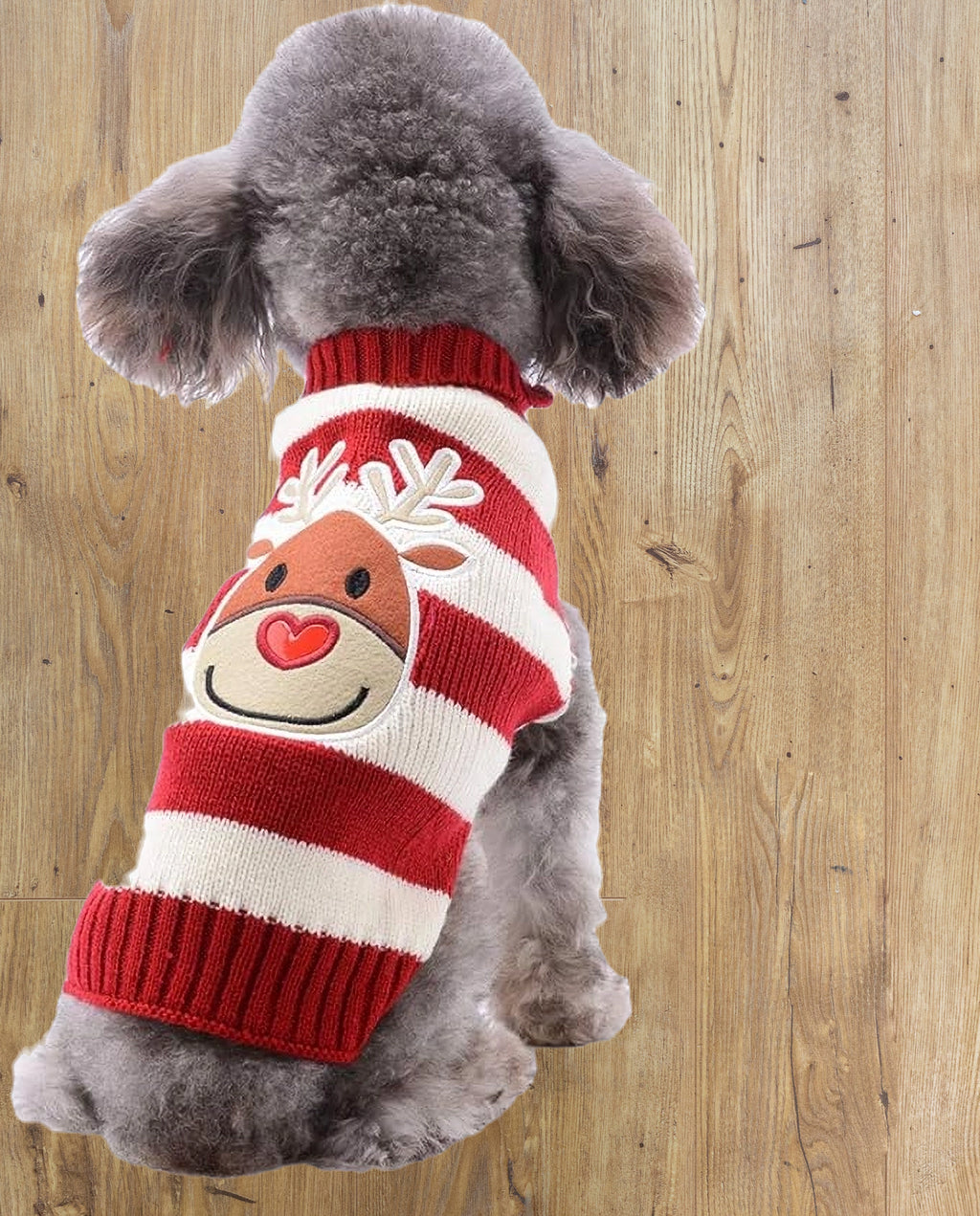 REINDEER CHRISTMAS JUMPER image 1