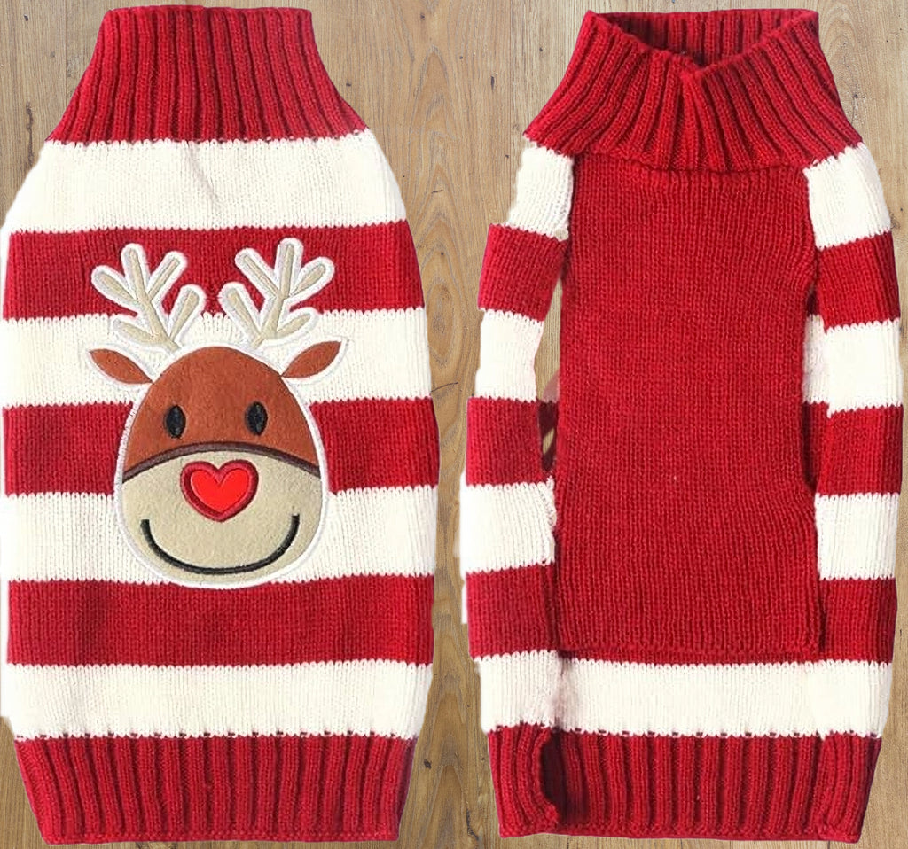 REINDEER CHRISTMAS JUMPER image 2