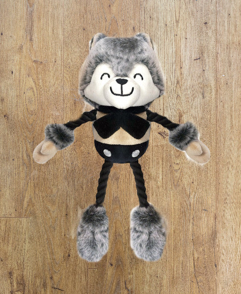 MILK AND PEPPER SOFT PLUSH TOY - AMAROK WOLF 25CM image 0