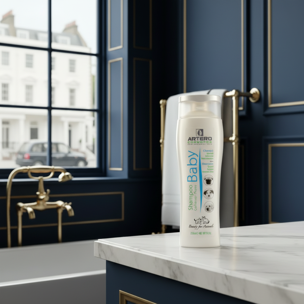 Artero Baby Shampoo Bathroom Setting