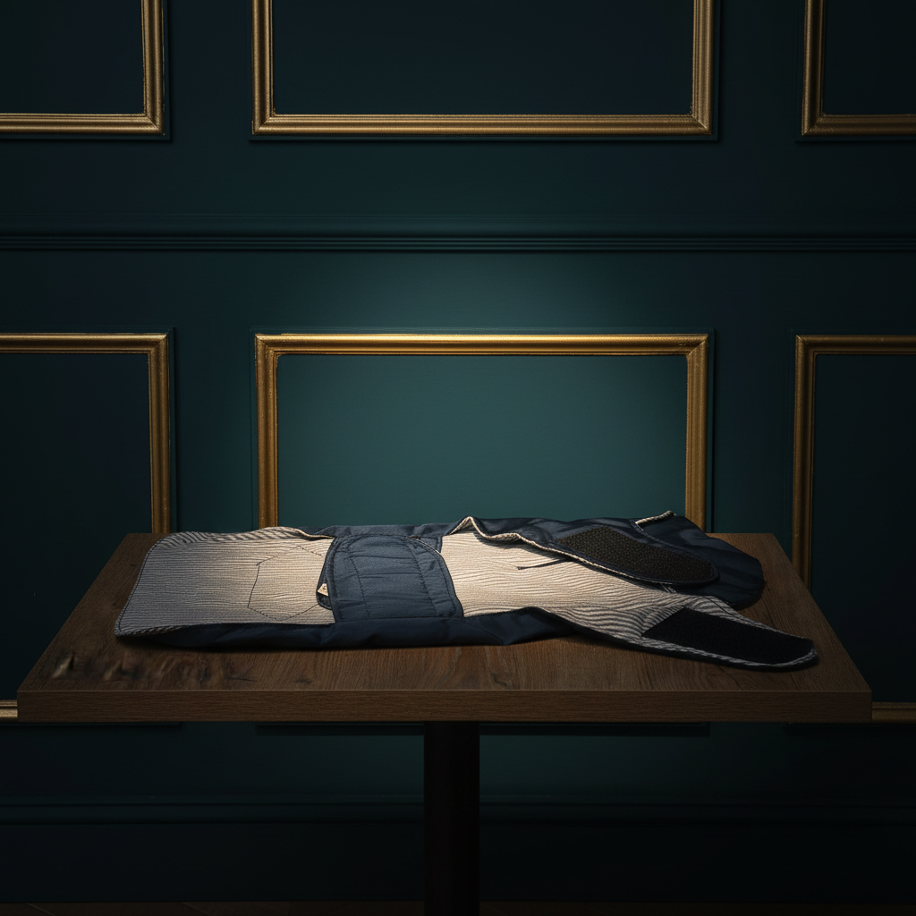 Blue Atelier Coat - Flat Lay Belgravia