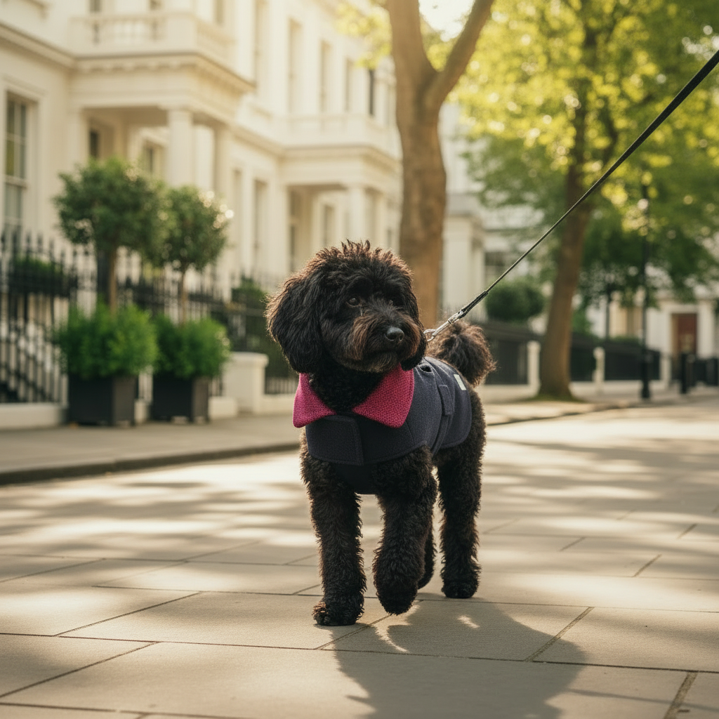 Blue Coat Mulberry Collar – Black Poodle