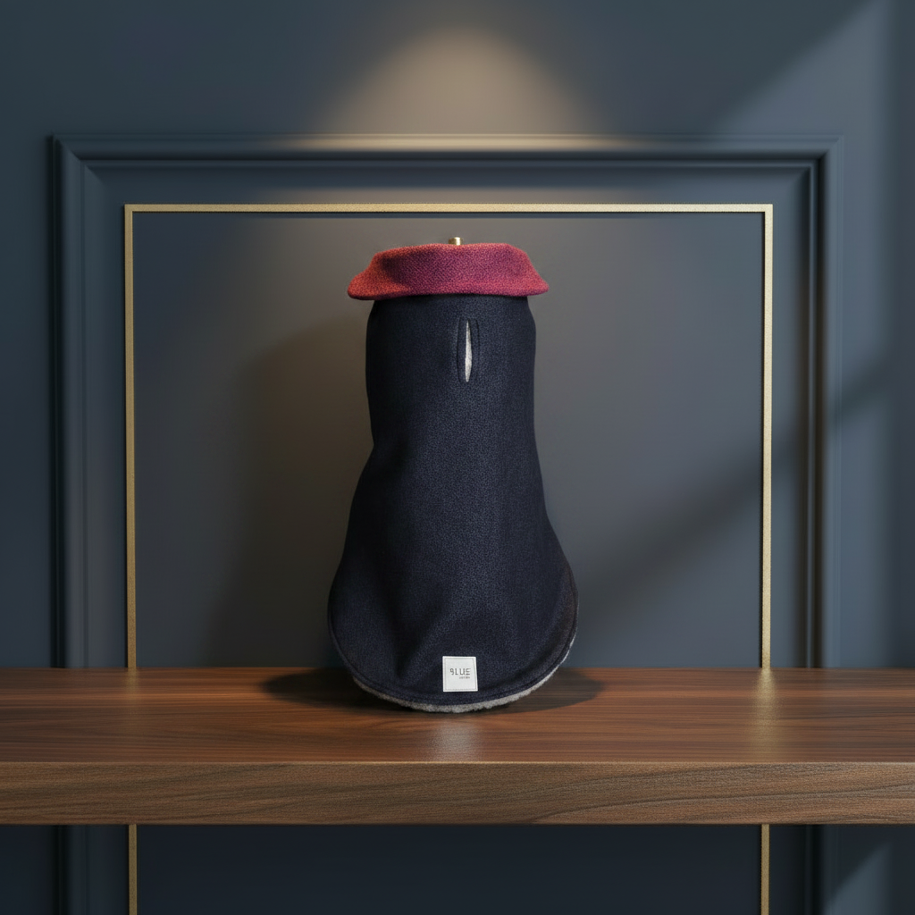 Blue Coat Mulberry Collar Shelf