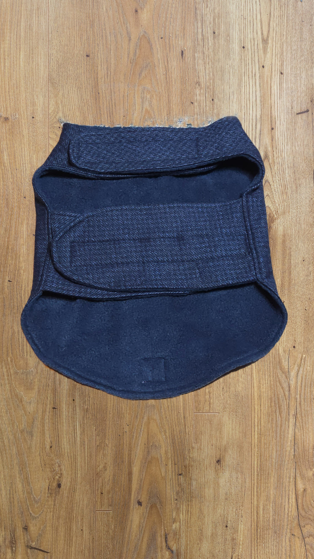 BLUE ATELIER BLACK/BLUE CHECKED COAT image 2
