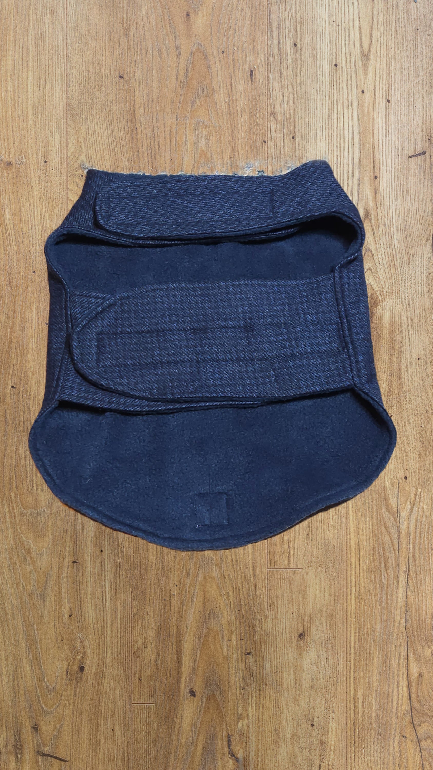 BLUE ATELIER BLACK/BLUE CHECKED COAT image 2