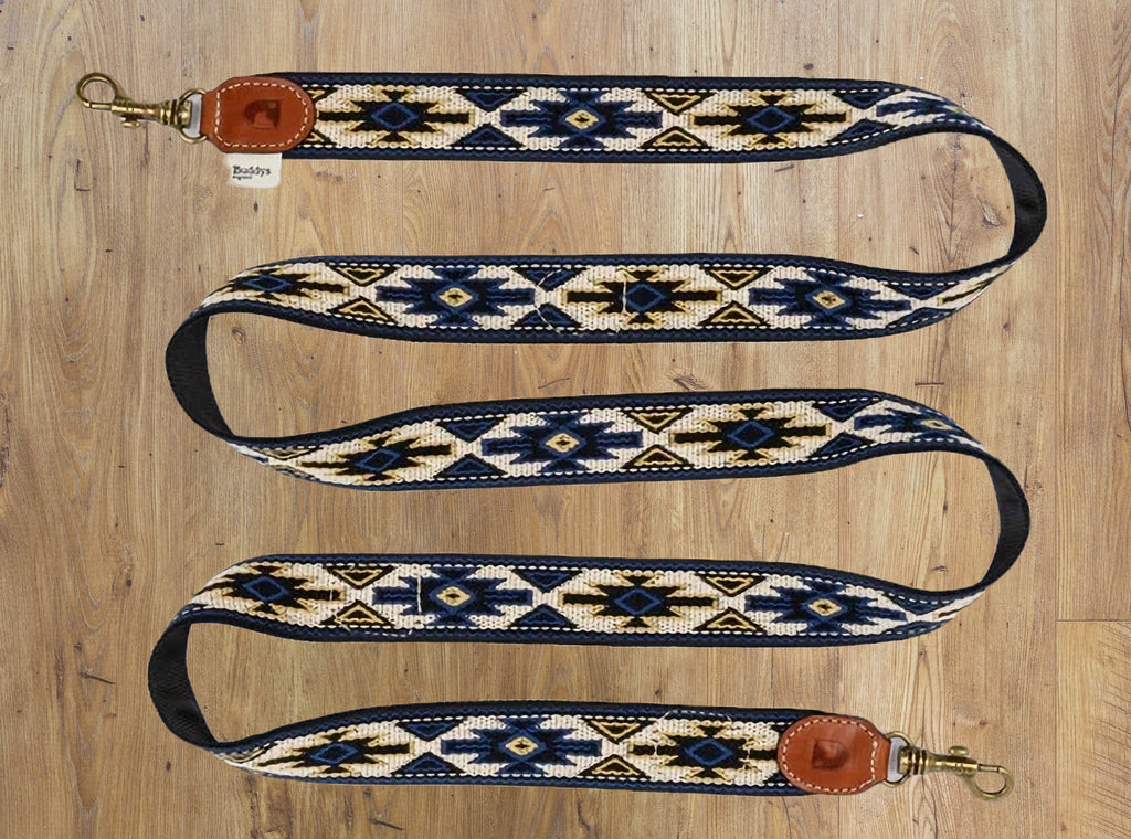BUDDYS PEYOTE BLUE ADJUSTABLE LEAD image 0