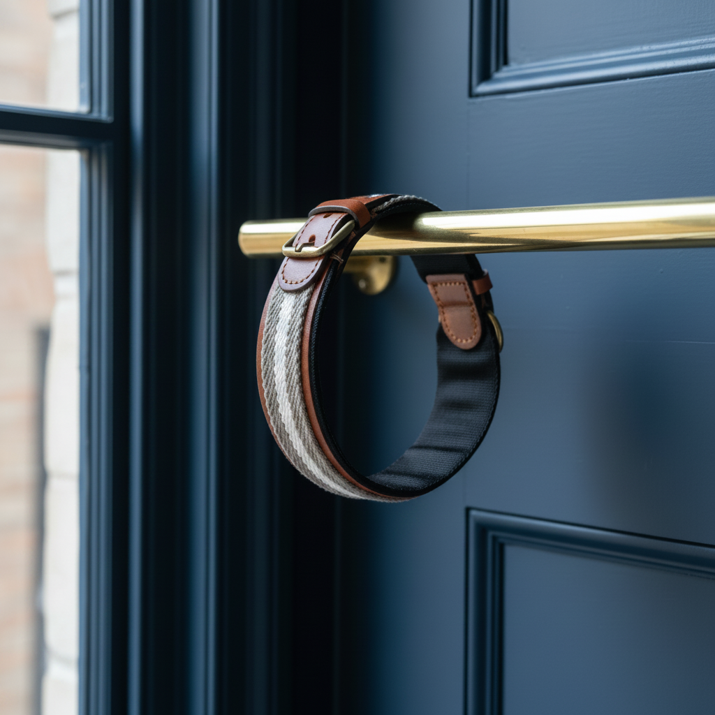 Collar on Brass Rail
