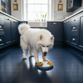 Dog Eating – Belgravia Style
