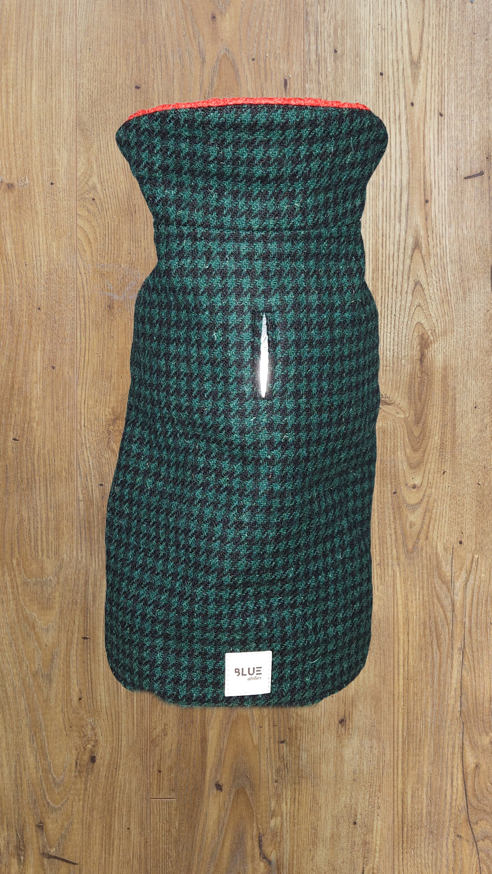 BLUE ATELIER GREEN BLUE CHECK COAT image 2