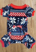 REINDEER AND SNOWFLAKE PYJAMAS - S - M image 0