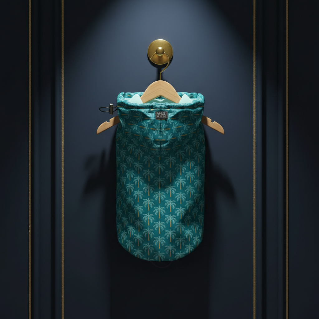 Isaac Raincoat — hanging