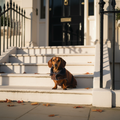 Mohair Coat Lifestyle - Dachshund