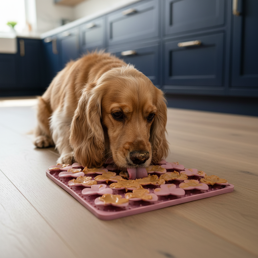 Puzzle Mat – Dog Eating