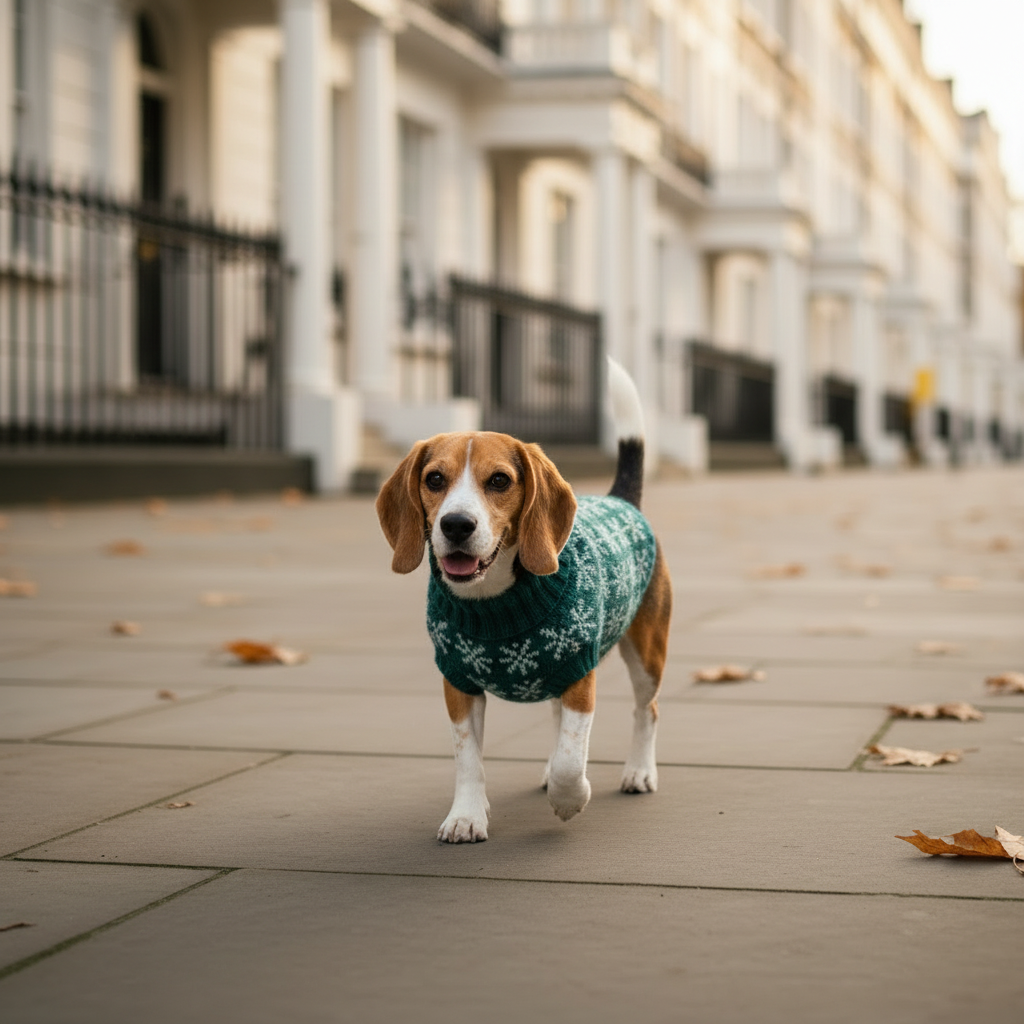 Signs Alpaca Jumper — beagle street scene