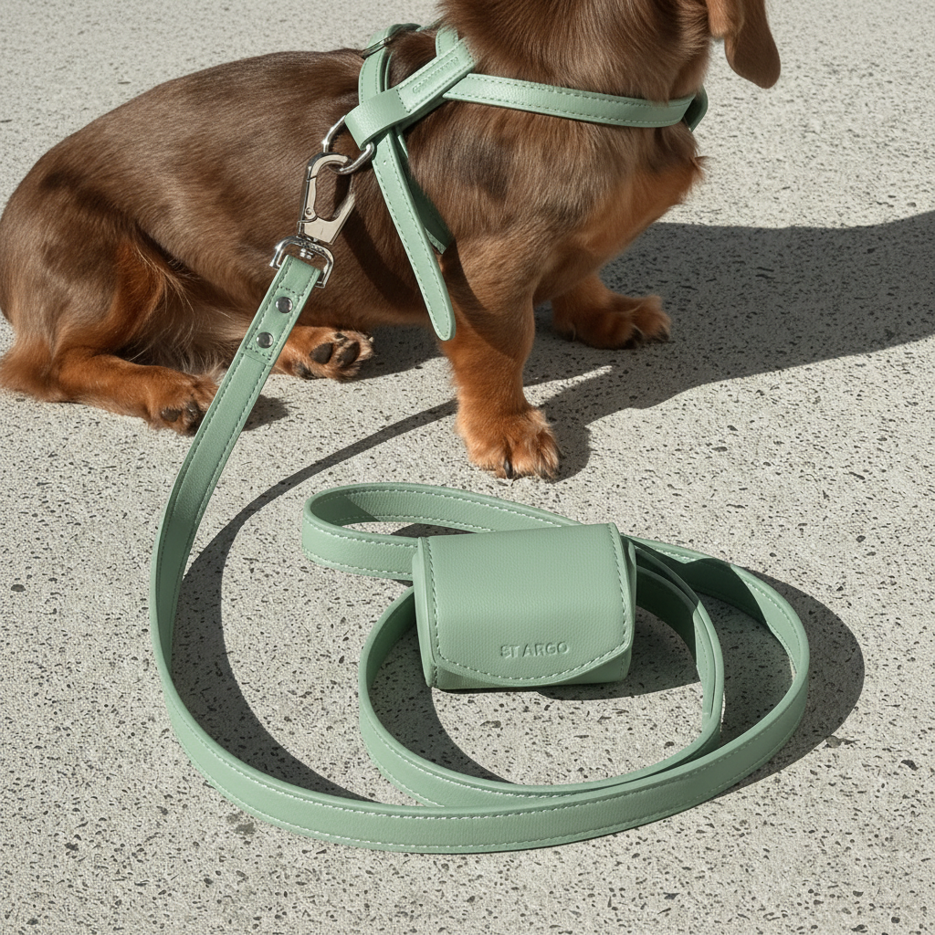 St Argo Mint Green Dispenser – On Matching Lead