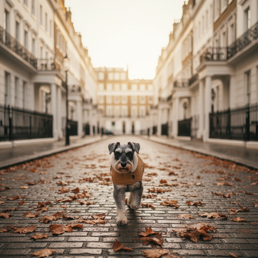 Taupe & Camel Coat — Belgravia mews 1:1